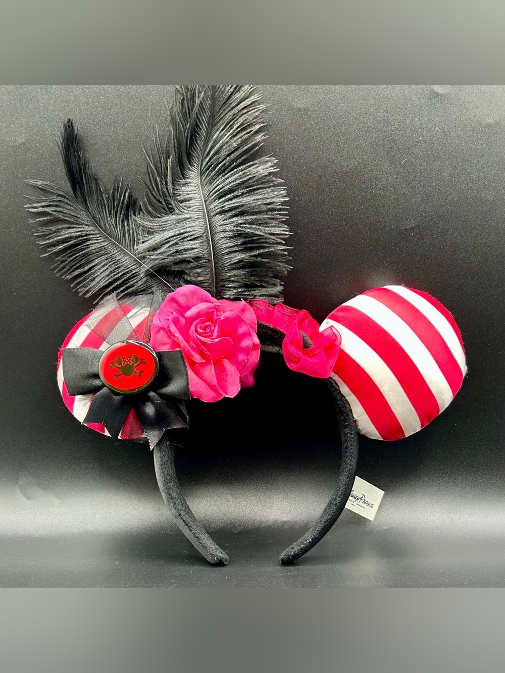 DISNEY Parks Pirates of the Caribbean Ear Headband.